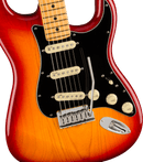 Fender American Ultra Luxe Stratocaster®, Maple Fingerboard, Plasma Red Burst