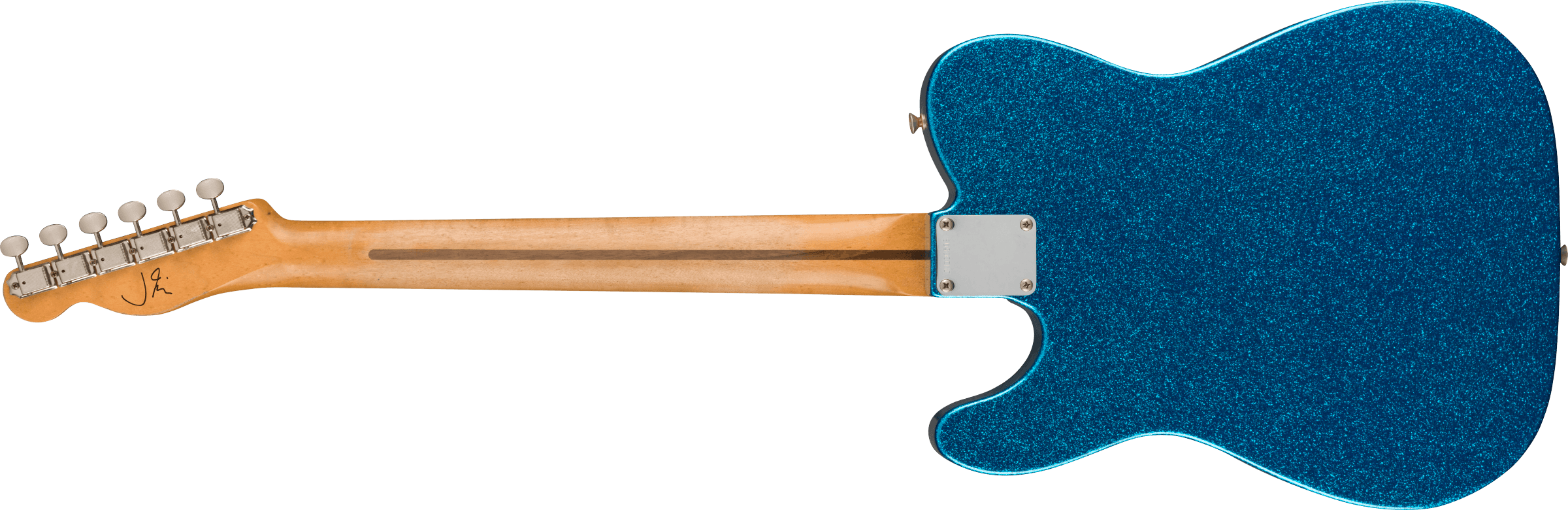Fender  J Mascis Telecaster®, Maple Fingerboard, Bottle Rocket Blue Flake