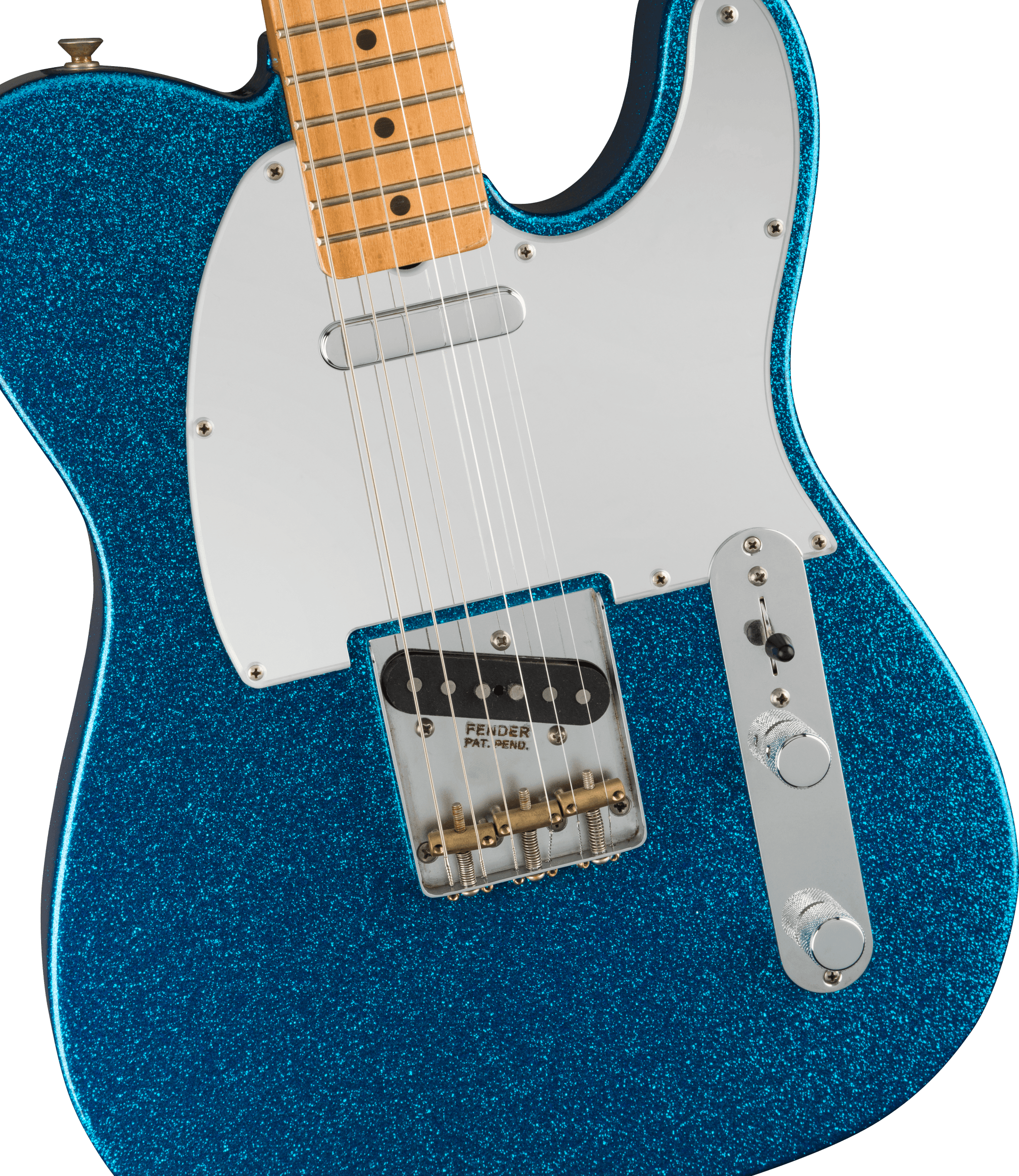 Fender  J Mascis Telecaster®, Maple Fingerboard, Bottle Rocket Blue Flake
