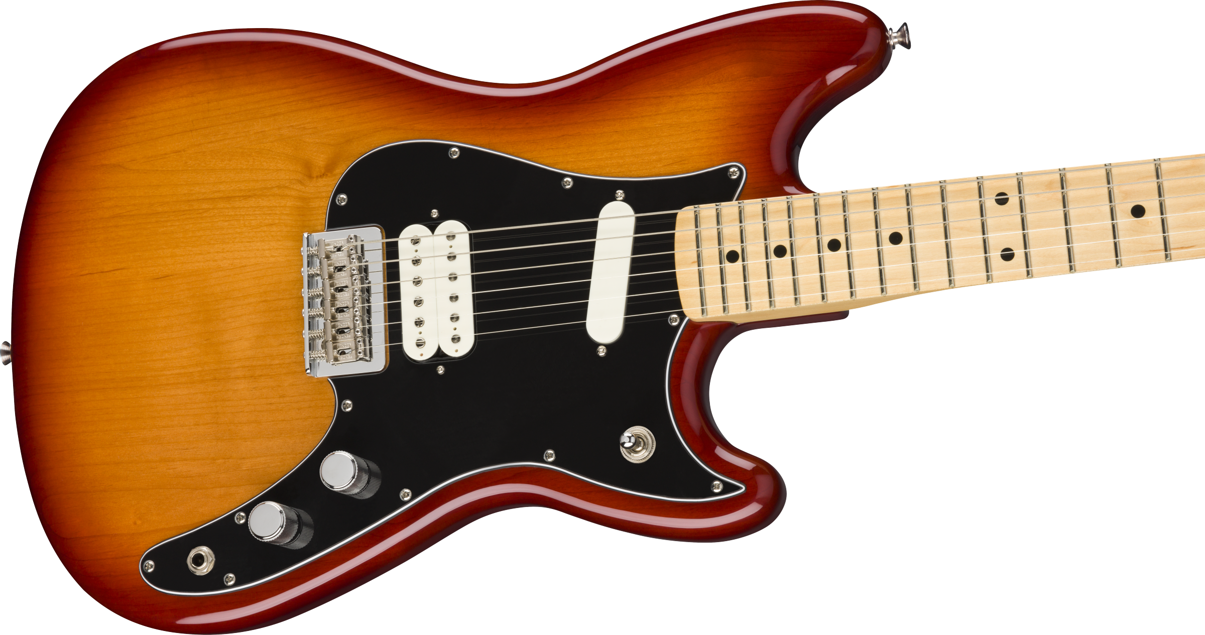 Fender  Player Duo-Sonic™ HS, Maple Fingerboard, Sienna Sunburst