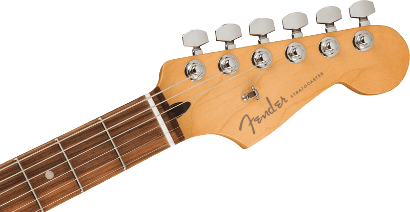 Fender  Player Plus Stratocaster®, Pau Ferro Fingerboard, Aged Candy Apple Red