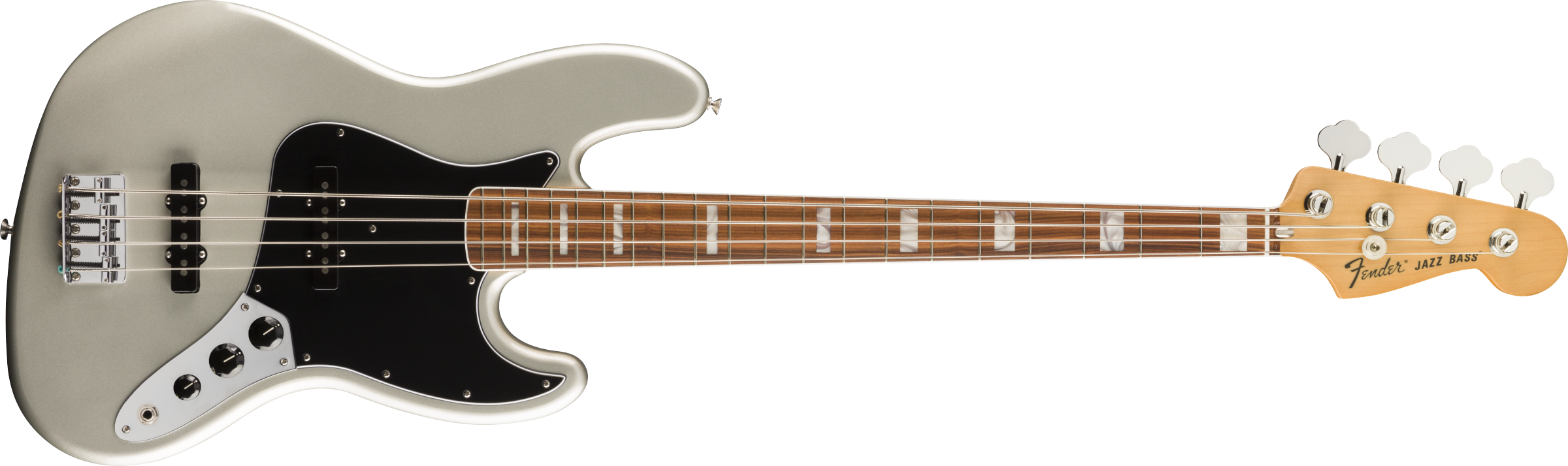 Fender  Vintera® '70s Jazz Bass®, Pau Ferro Fingerboard, Inca Silver