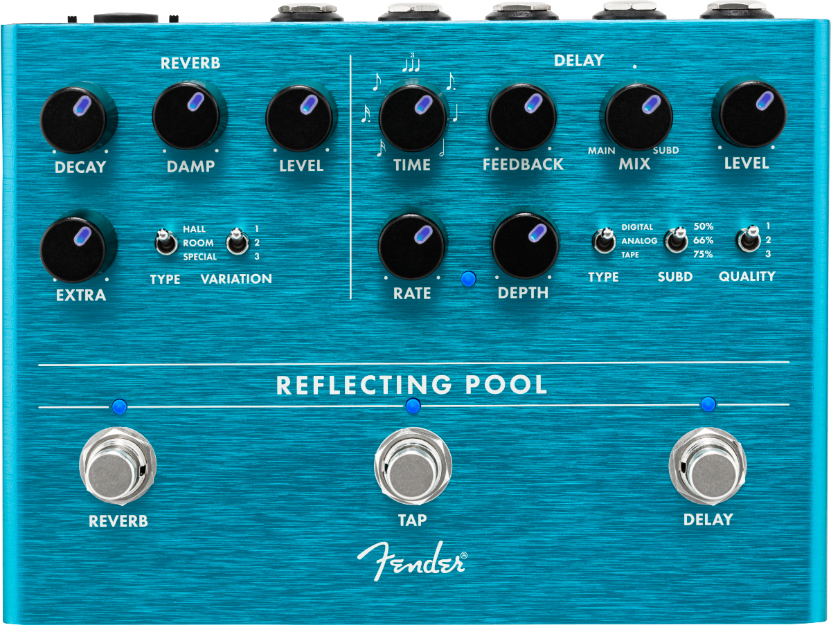Fender Reflecting Pool DELAY & REVERB