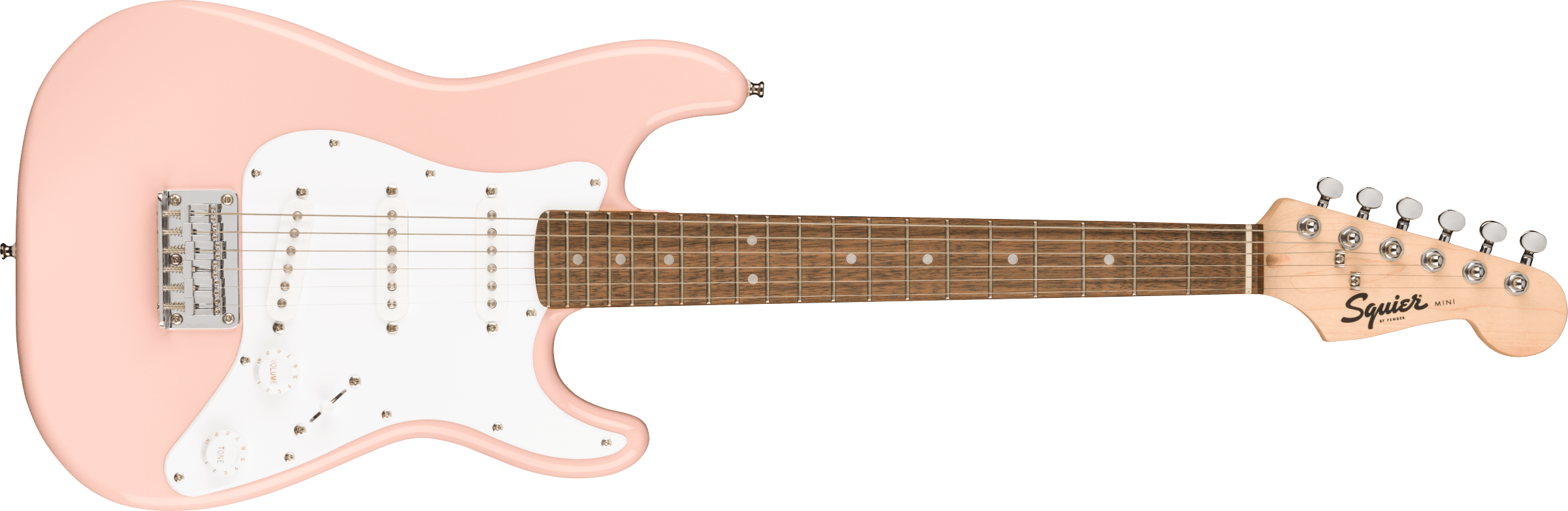 Squier Mini Stratocaster® - Shell Pink