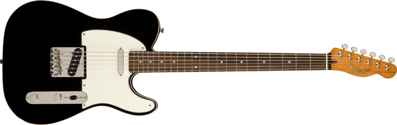 Squier  Classic Vibe Baritone Custom Telecaster®, Laurel Fingerboard, Parchment Pickguard, Black