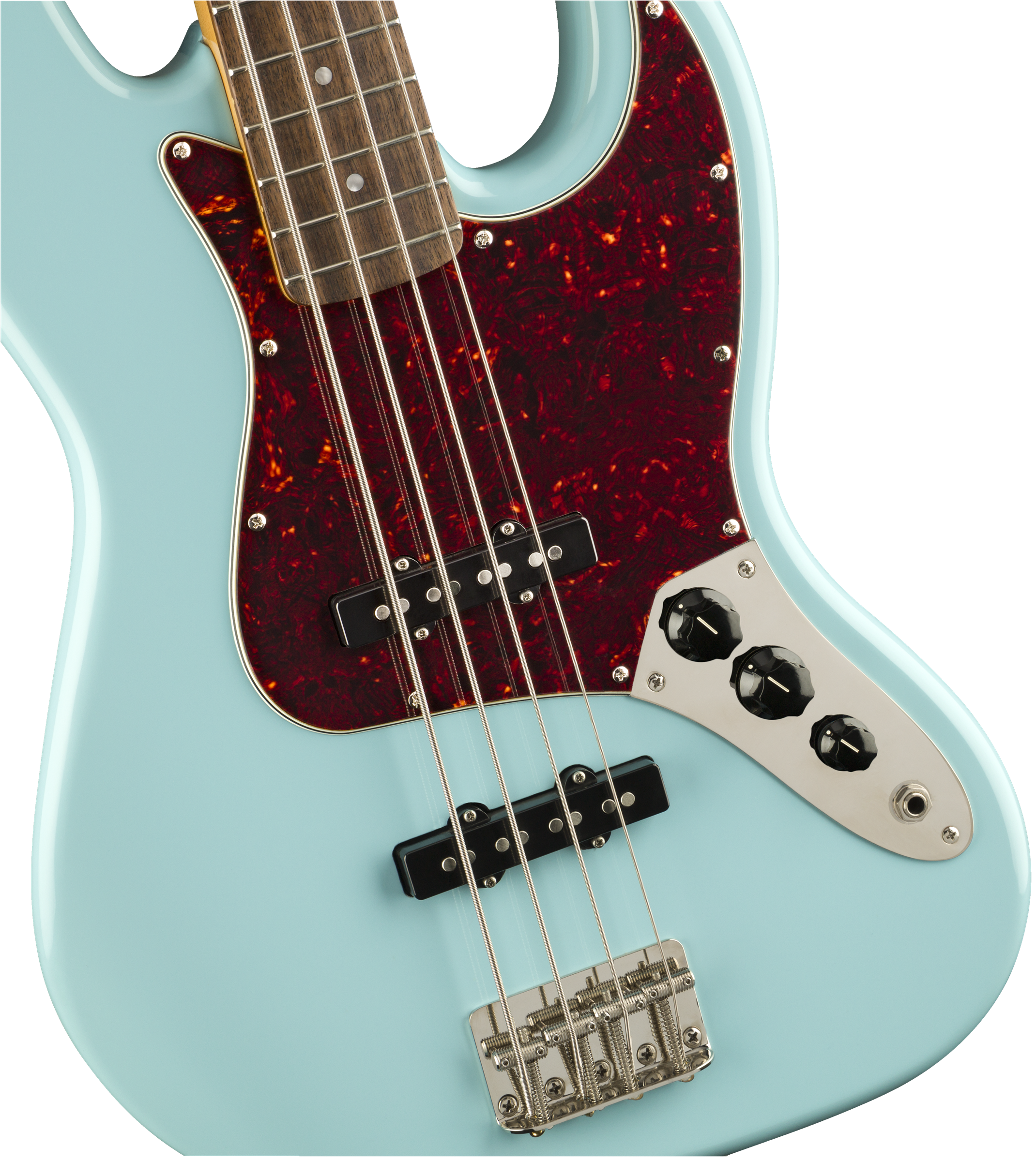 Squier Classic Vibe '60s Jazz Bass®, Laurel Fingerboard, Daphne Blue