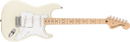 Squier  Affinity Series™ Stratocaster®, Maple Fingerboard, White Pickguard, Olympic White