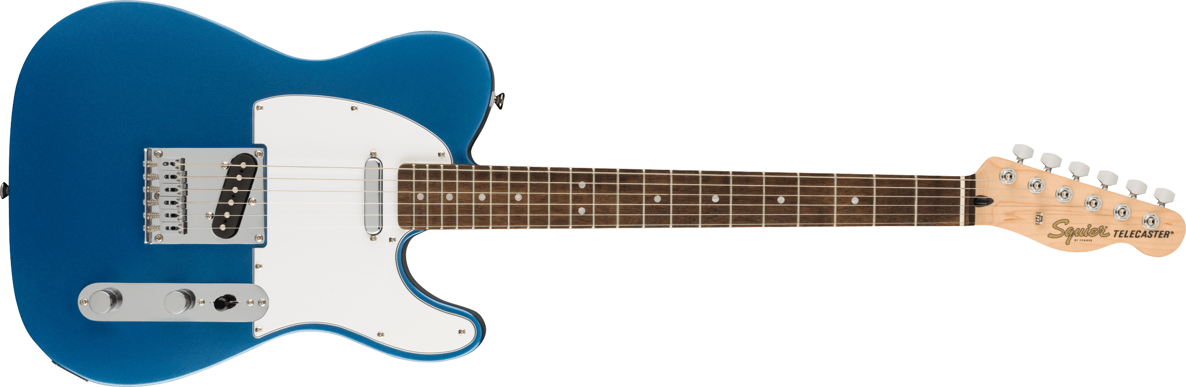 Squier  Affinity Series™ Telecaster®, Laurel Fingerboard, White Pickguard, Lake Placid Blue