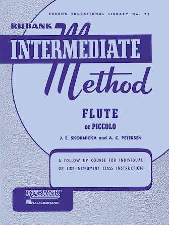 RUBANK INTERMEDIATE METHOD – FLUTE OR PICCOLO