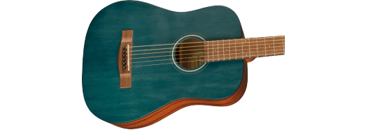 Fender  FA-15 3/4 Scale Steel with Gig Bag, Walnut Fingerboard, Blue