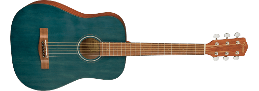 Fender  FA-15 3/4 Scale Steel with Gig Bag, Walnut Fingerboard, Blue