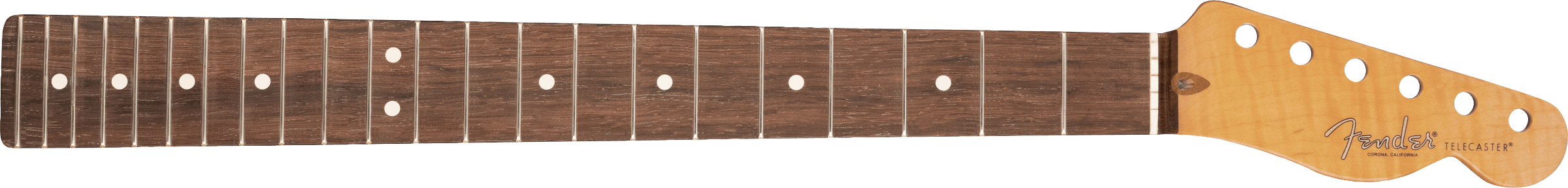 Fender  American Professional Telecaster Neck, 22 Narrow Tall Frets, 9.5" Radius, Figured Maple, Rosewood USE21009917