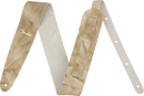 Fender Tie Dye Leather Strap, Natural, 2"