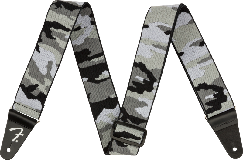 Fender WeighLess™ Camo Strap, Winter, 2"