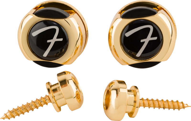 Fender® 'F' Locks, Gold