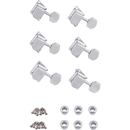 Fender 70s "F" Style Stratocaster®/Telecaster® Tuning Machines Chrome (6)