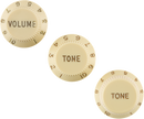Fender KNOBS, STRAT SET, AGED WHT, LH