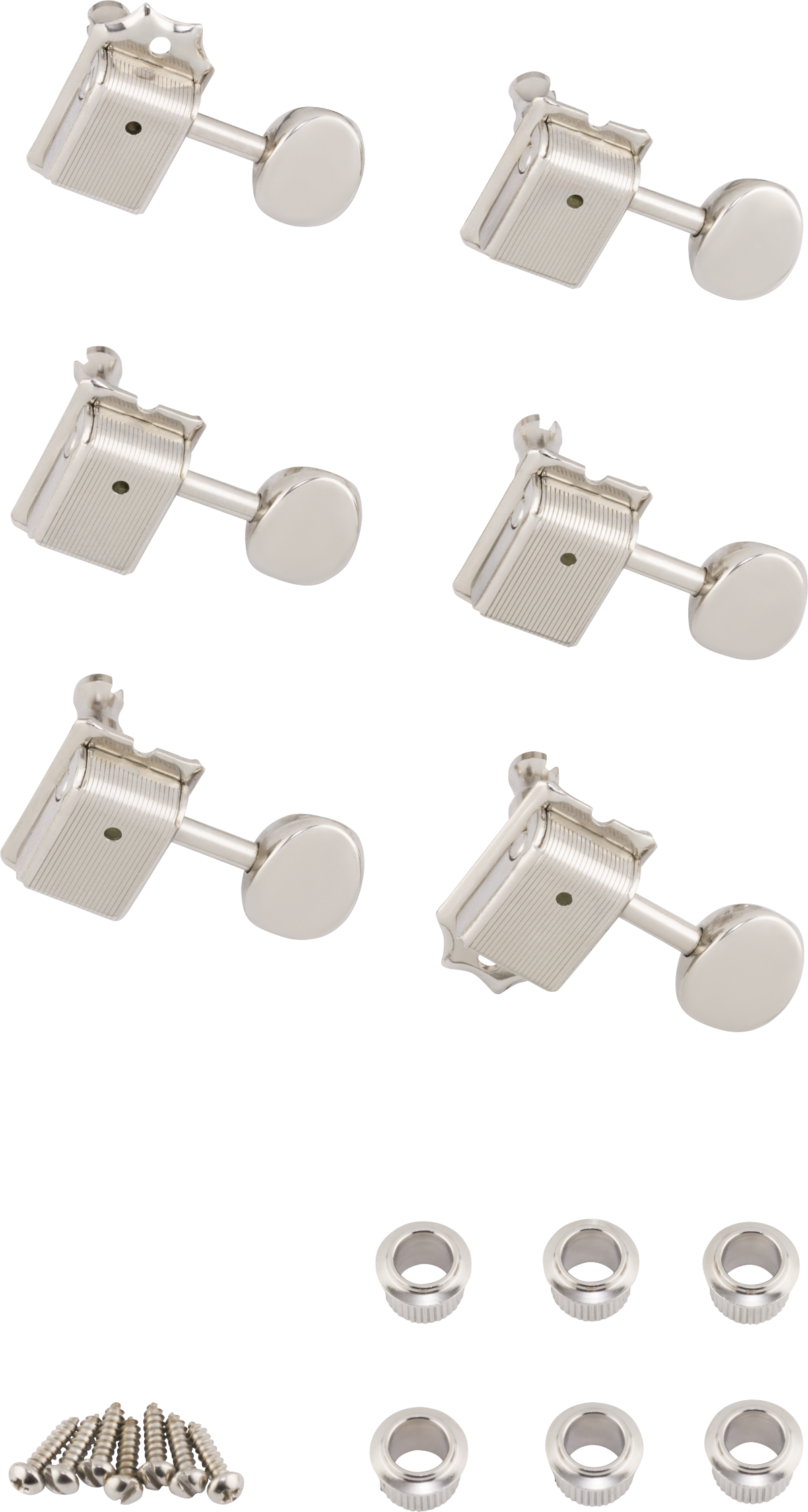 Fender American Vintage Guitar Tuning Machines, Nickel (6)