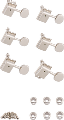 Fender American Vintage Guitar Tuning Machines, Nickel (6)