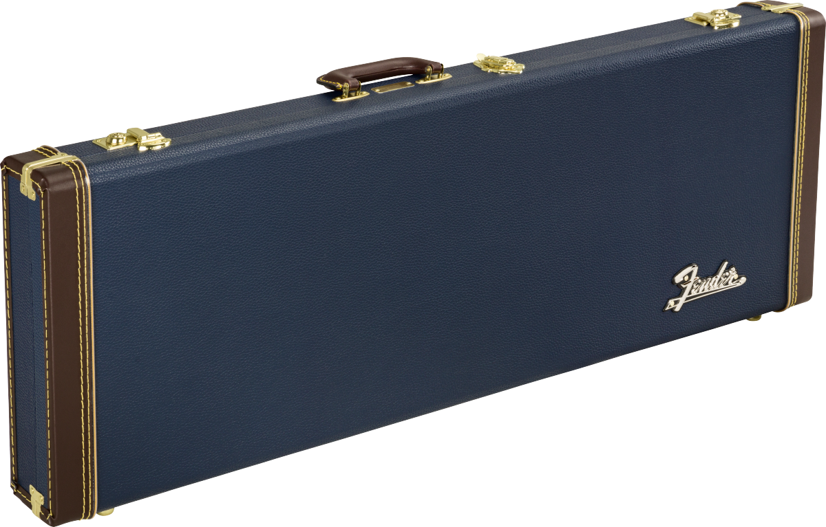 Fender  Classic Series Wood Case Strat/Tele, Navy Blue