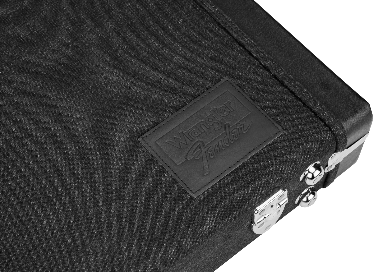 Fender® x Wrangler® Denim Case, Black