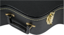 Gretsch  G6241FT 16" Hollow Body Flat Top Hardshell Case, Black