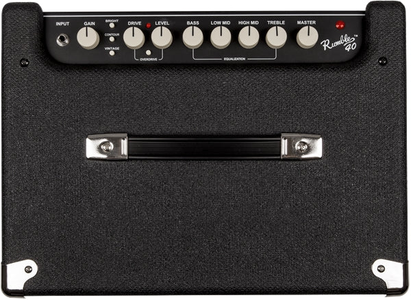 Fender Rumble™ 40 (V3), 120V, Black/Silver