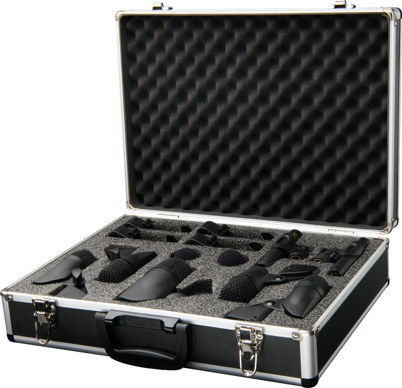 PreSonus® DM-7 Complete Drum Microphone Set for Recording and Live Sound