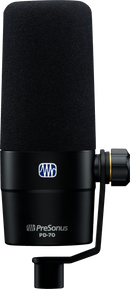 PreSonus® PD-70 Broadcast Dynamic Microphone, Black