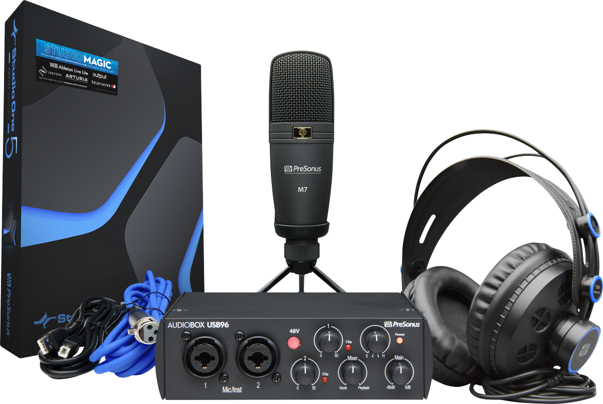 PreSonus® AudioBox® USB® 96K Studio - 25th Anniversary Edition, Black