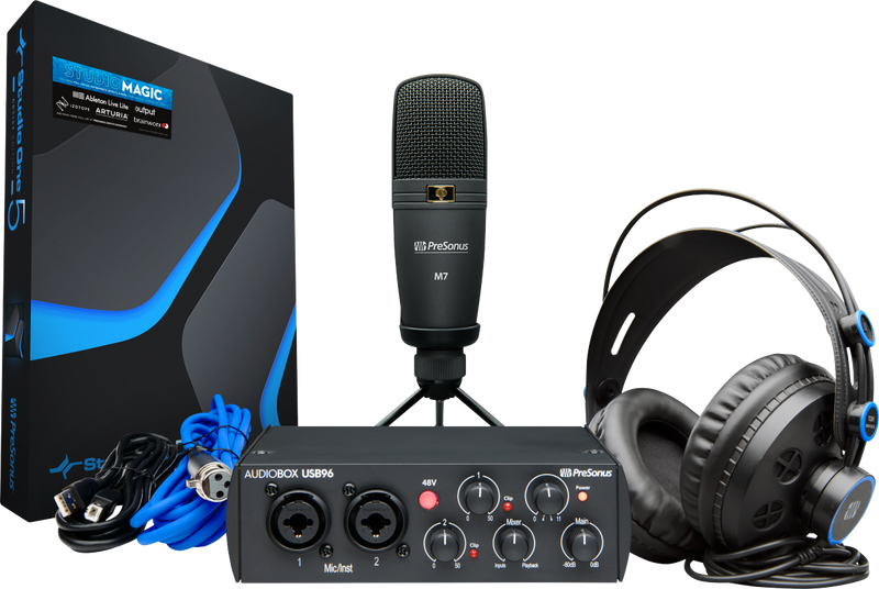 PreSonus® AudioBox® USB® 96K Studio - 25th Anniversary Edition, Black