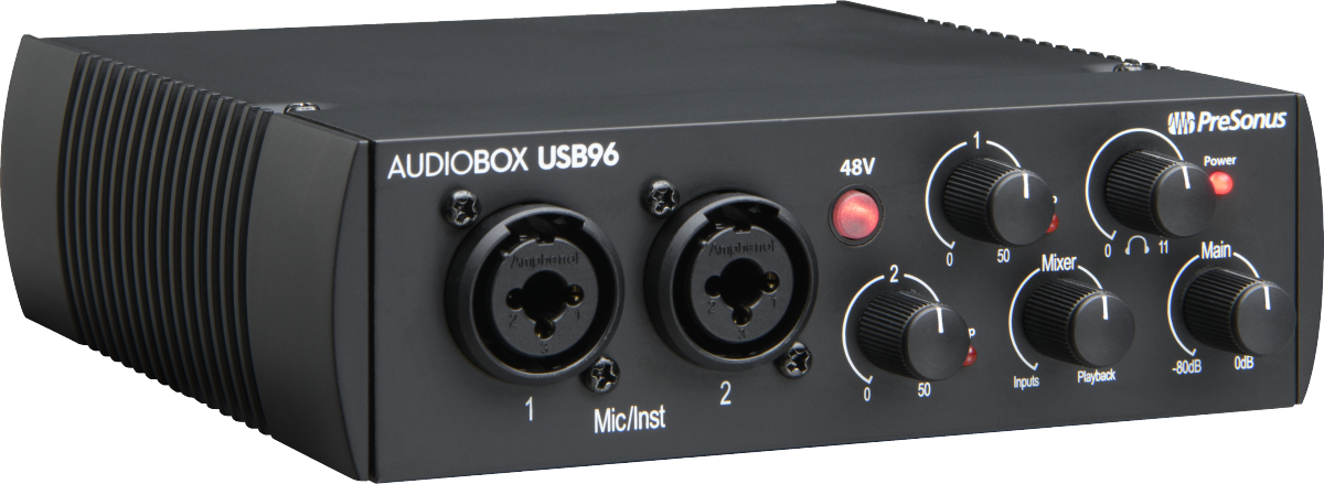 PreSonus® AudioBox® USB® 96K Studio - 25th Anniversary Edition, Black