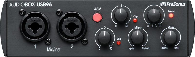 PreSonus® AudioBox® USB® 96K Studio - 25th Anniversary Edition, Black