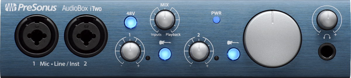 PreSonus® AudioBox® iTwo, Blue
