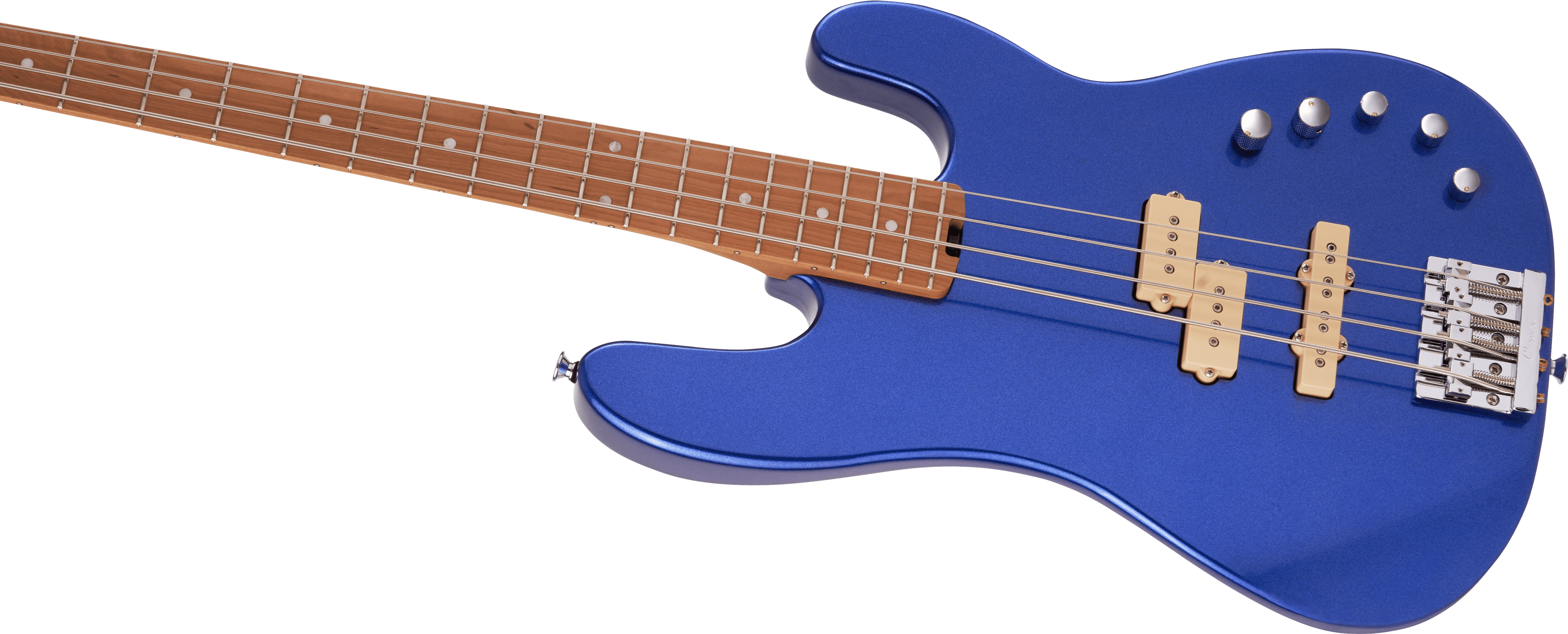 Charvel  Pro-Mod San Dimas® Bass PJ IV, Caramelized Maple Fingerboard, Mystic Blue