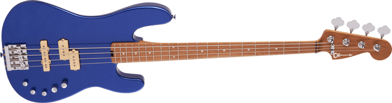 Charvel  Pro-Mod San Dimas® Bass PJ IV, Caramelized Maple Fingerboard, Mystic Blue