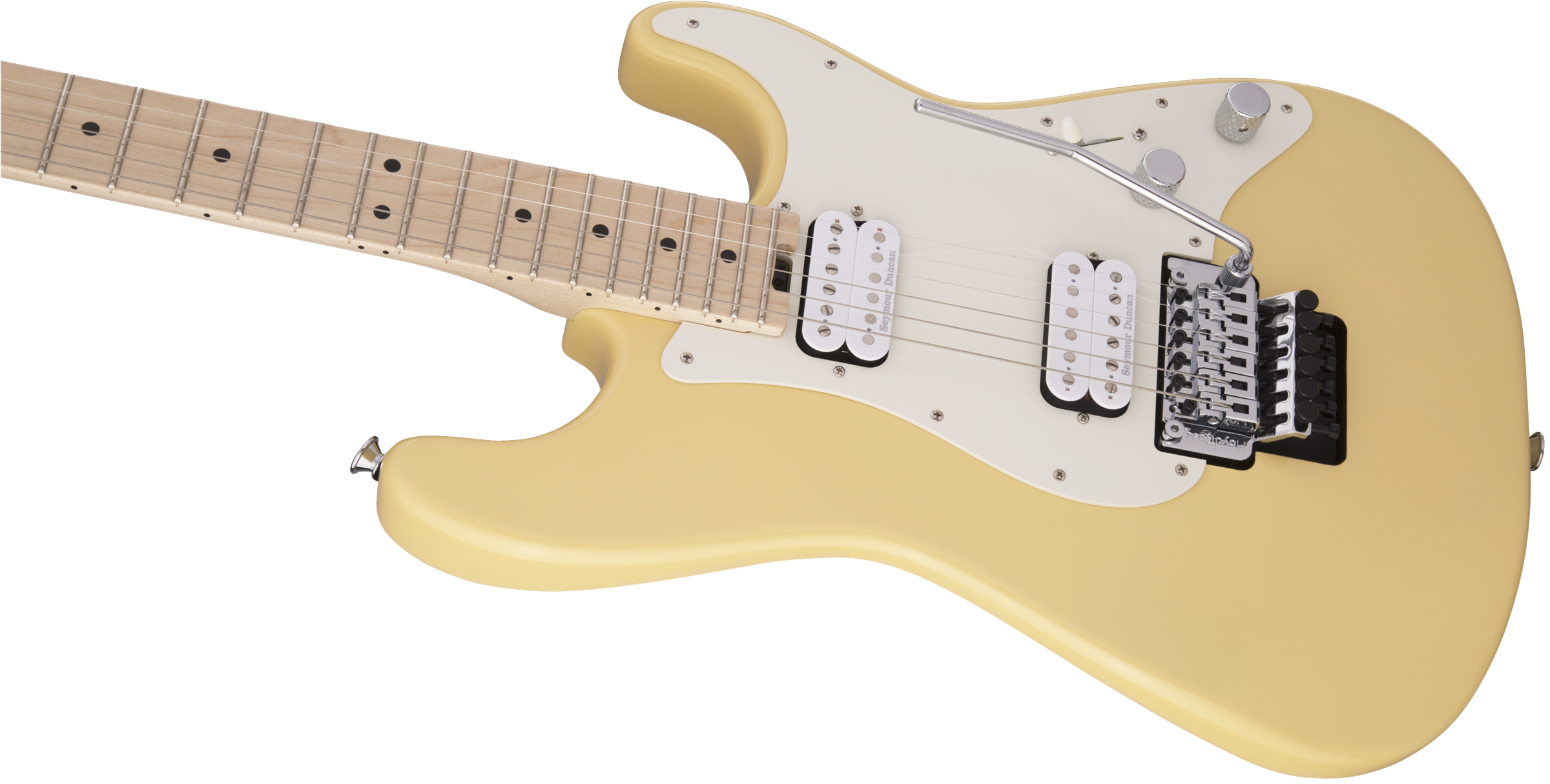 Charvel  Pro-Mod So-Cal Style 1 HH FR M, Maple Fingerboard, Vintage White