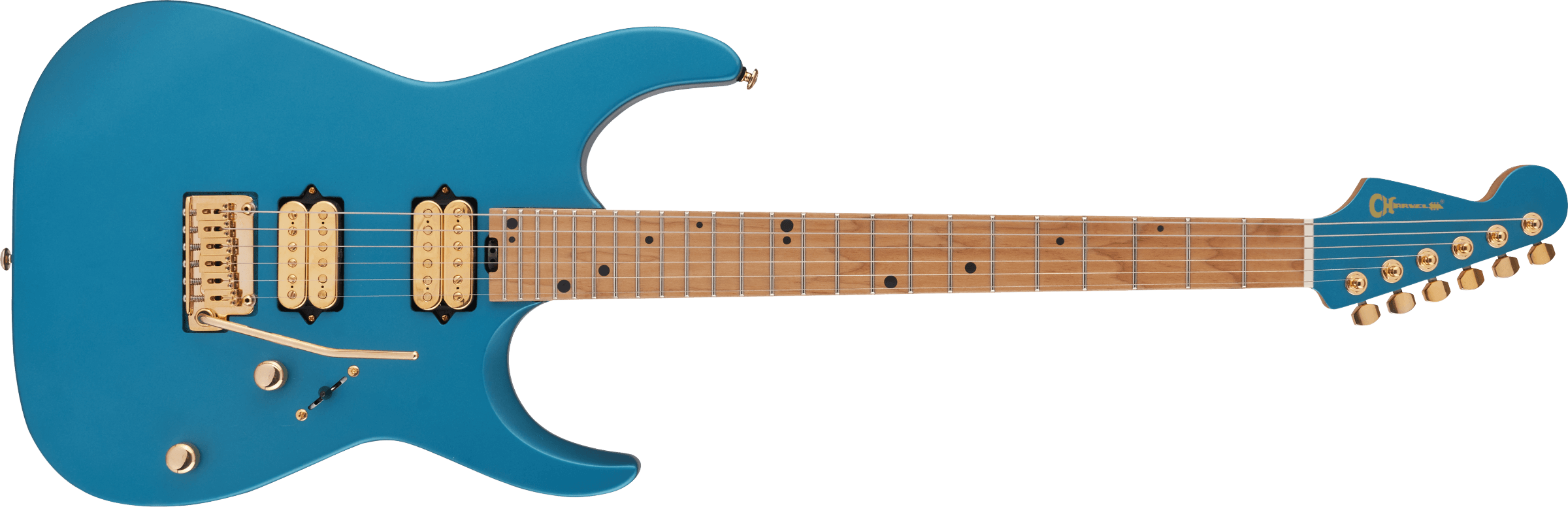 Charvel Angel Vivaldi Signature Pro-Mod DK24-6 Nova - Lucerne Aqua Firemist