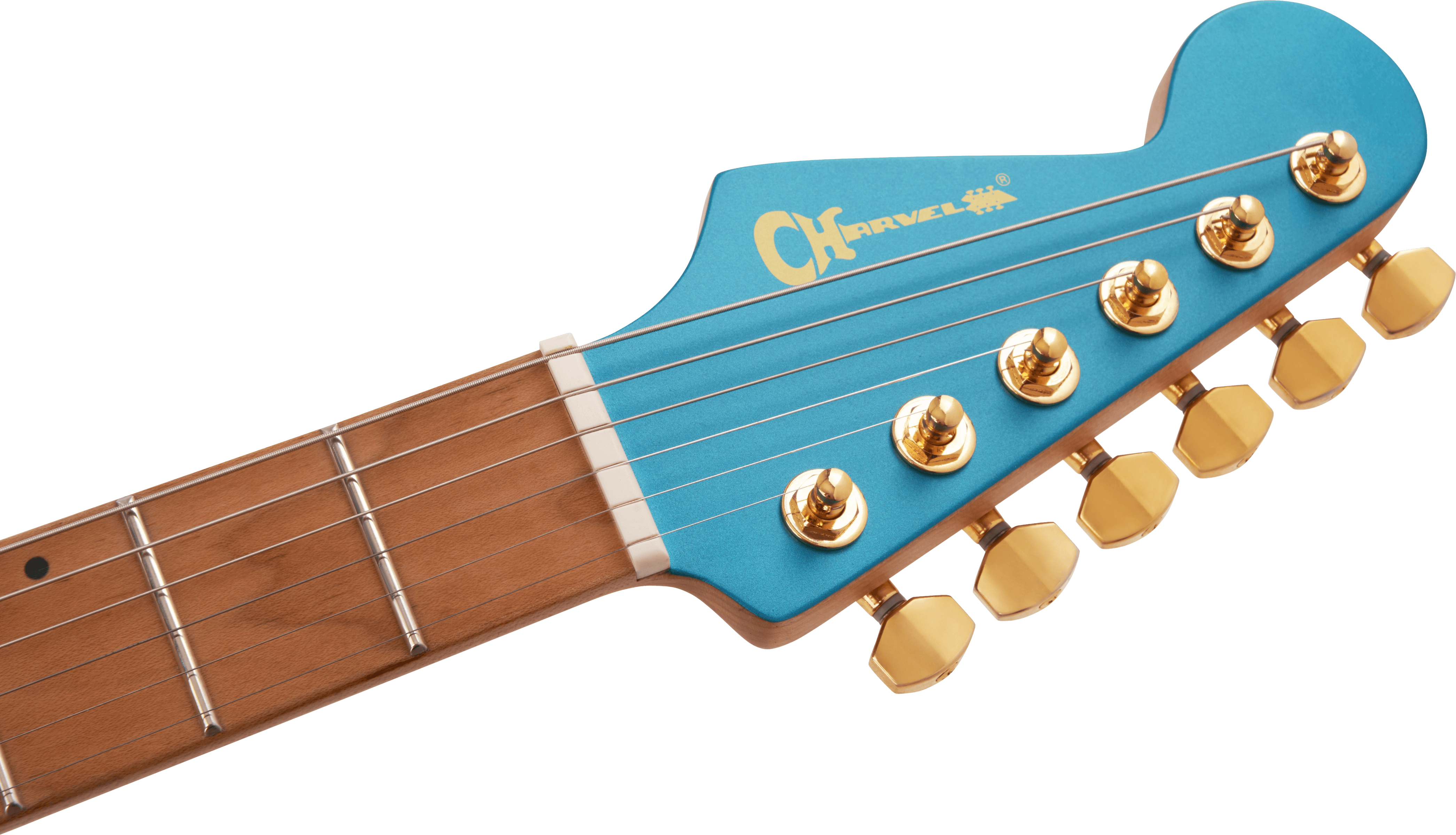 Charvel Angel Vivaldi Signature Pro-Mod DK24-6 Nova - Lucerne Aqua Firemist