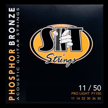 S.I.T. Acoustic Guitar Phosphor Bronze Strings Pro Light P1150