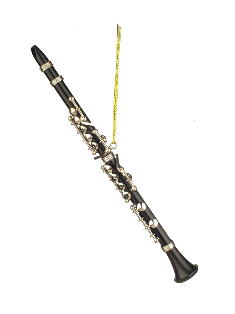 Clarinet Christmas Ornament