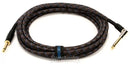 Boss BIC-15A Straight to Right Angle Instrument Cable - 15 foot