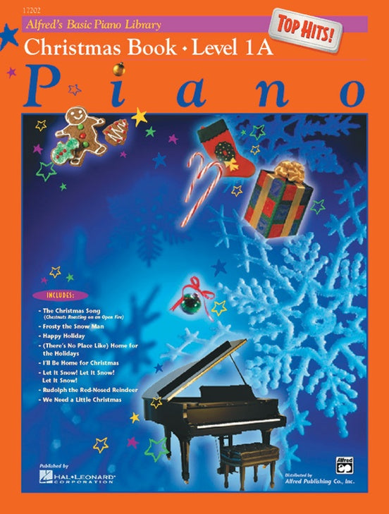 Alfred's Basic Piano Library Christmas Book 1A Top Hits