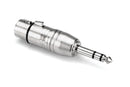 Hosa GXP-143 XLR Female to 1/4 inch TRS Male Adapter