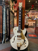 (USED) Dean Colt Hollowbody Piezo Vintage White with Bigsby Mint