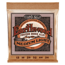 Ernie Ball EARTHWOOD MEDIUM LIGHT PHOSPHOR BRONZE ACOUSTIC GUITAR STRINGS - 12-54 GAUGE