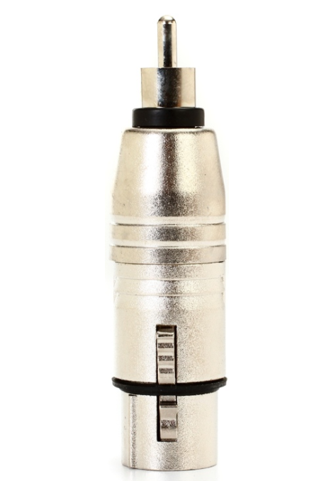 Adapter XLR3F to RCA