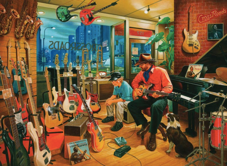 CROSSROADS MUSIC STORE Puzzle