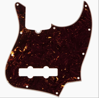 Fender Jazz Bass® Pick Guard Tortoise Shell 10-Hole