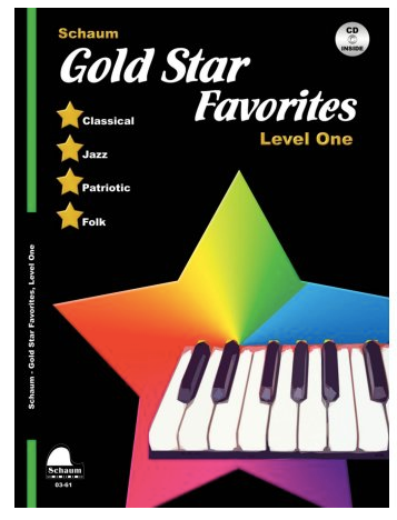 Schaum Gold Star Favorites Level 1